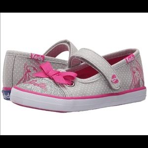 Brand new Barbie Keds toddler sneakers size 7 Rare